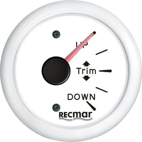 Recmar 160-10º Trim Position Indicator Weiß 51 mm von Recmar