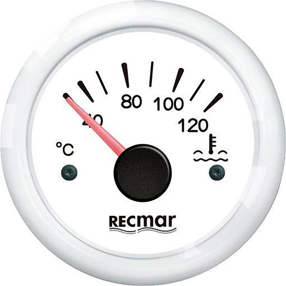 Recmar 40-120ºc Water Temperature Indicator Weiß 51 mm von Recmar