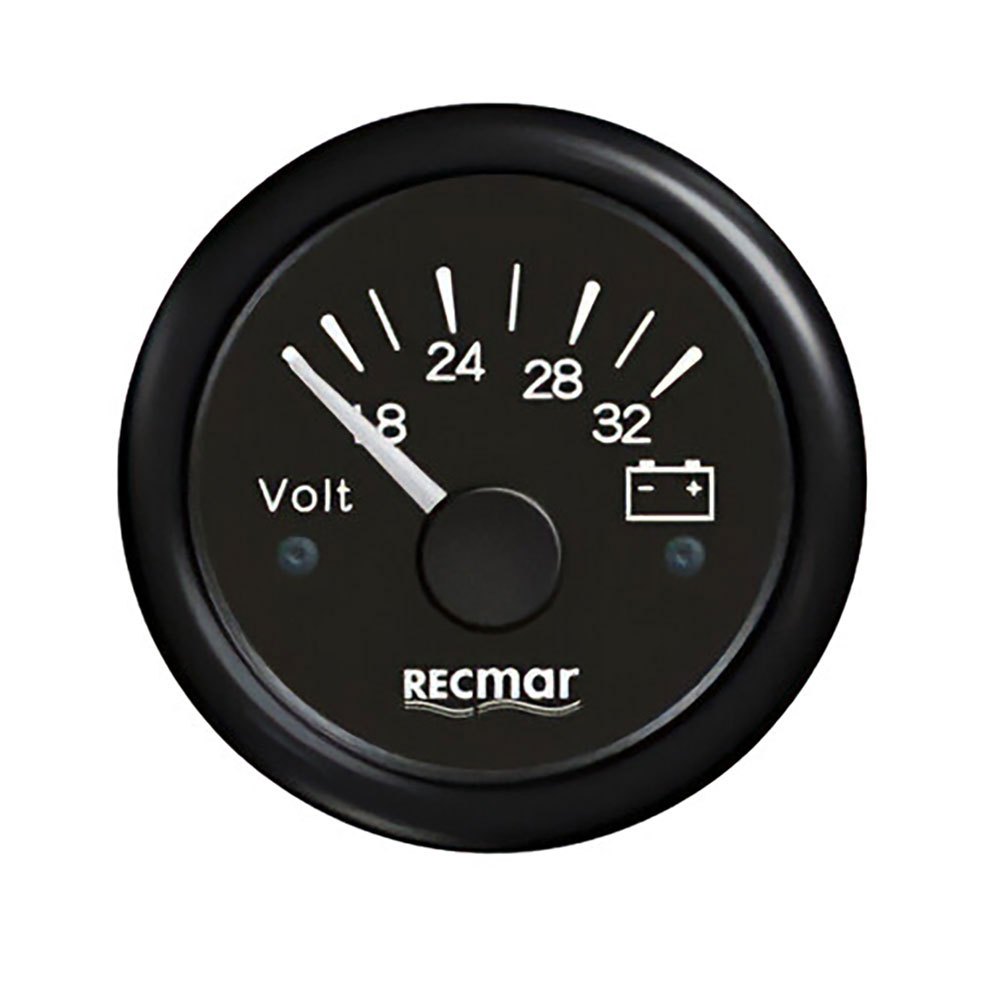 Recmar 8-32v Voltmeter Schwarz von Recmar