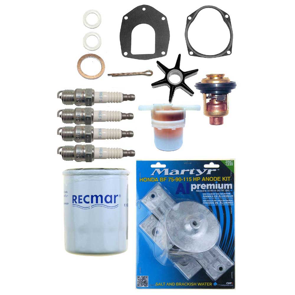 Recmar Honda Zw0-505 Maintenance Set Silber von Recmar