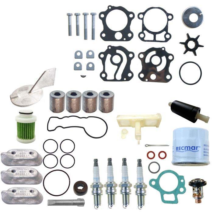 Recmar Yamaha Ft50g Maintenance Set Silber von Recmar