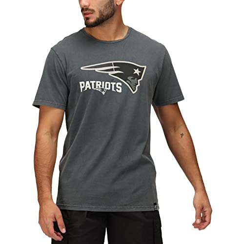 Re:Covered Shirt - Chrome New England Patriots Washed - XXL von Recovered