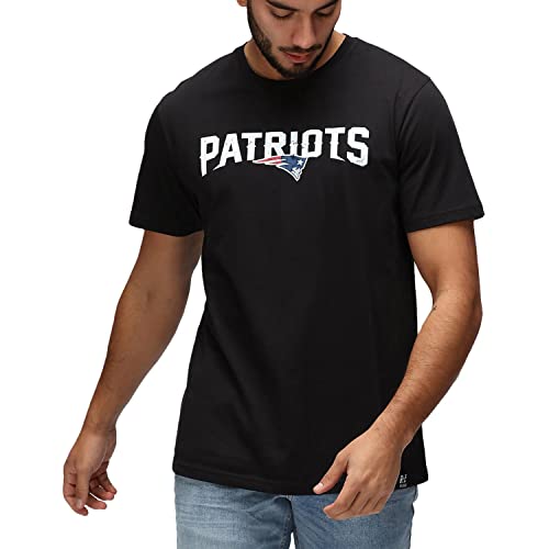 Re:Covered Shirt - NFL New England Patriots schwarz - Small von Recovered