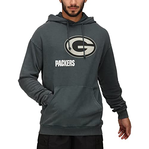 Recovered Hoody - Chrome Green Bay Packers Washed - XXL von Recovered