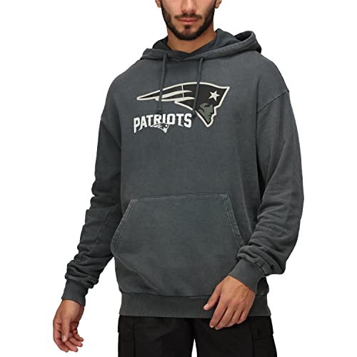 Recovered Hoody - Chrome New England Patriots Washed - XXL von Recovered