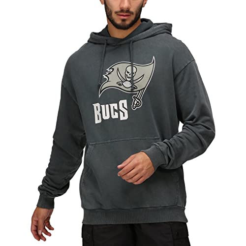 Recovered Hoody - Chrome Tampa Bay Buccaneers Washed - S von Recovered