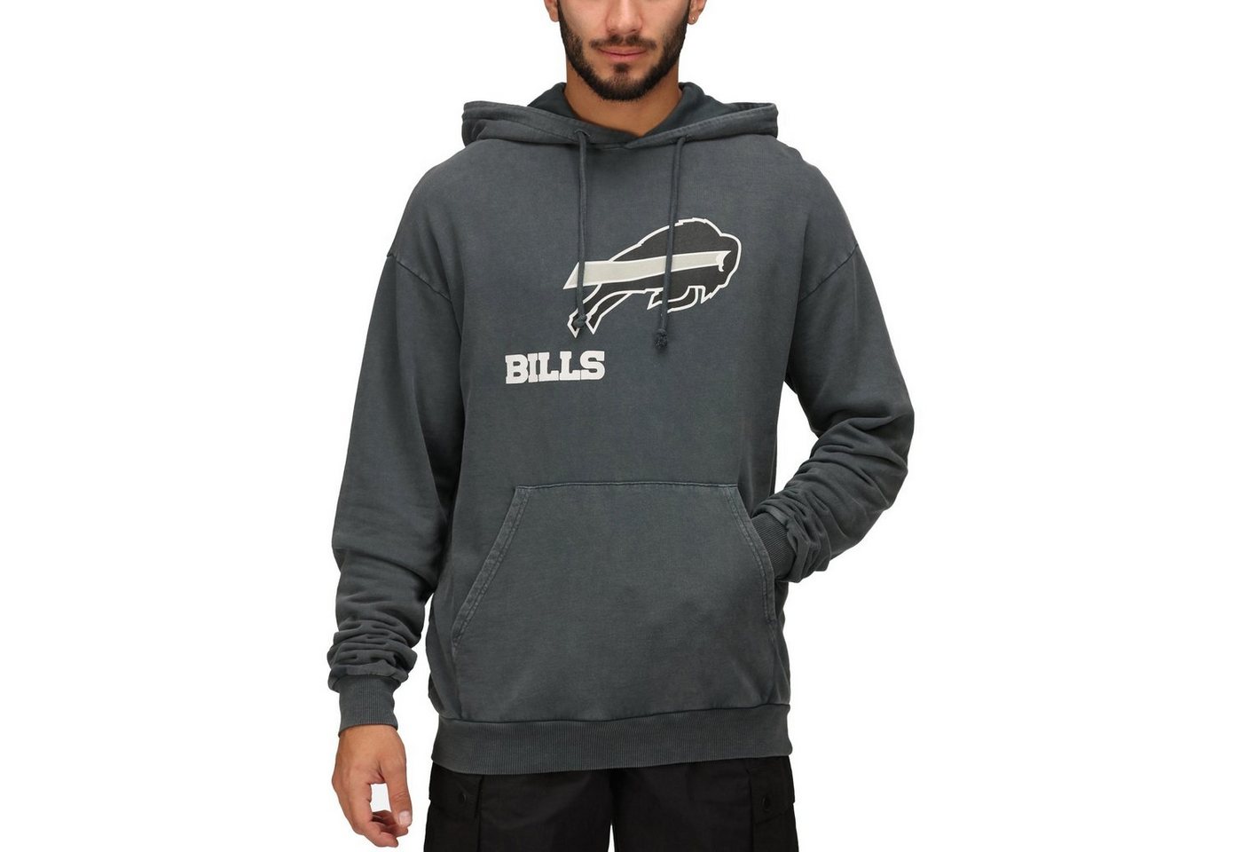 Recovered Kapuzenpullover Re:covered CHROME Buffalo Bills washed von Recovered