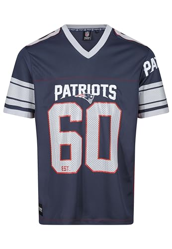 Recovered New England Patriots Navy NFL Oversized Jersey Trikot Mesh Relaxed Top - 4XL von Recovered