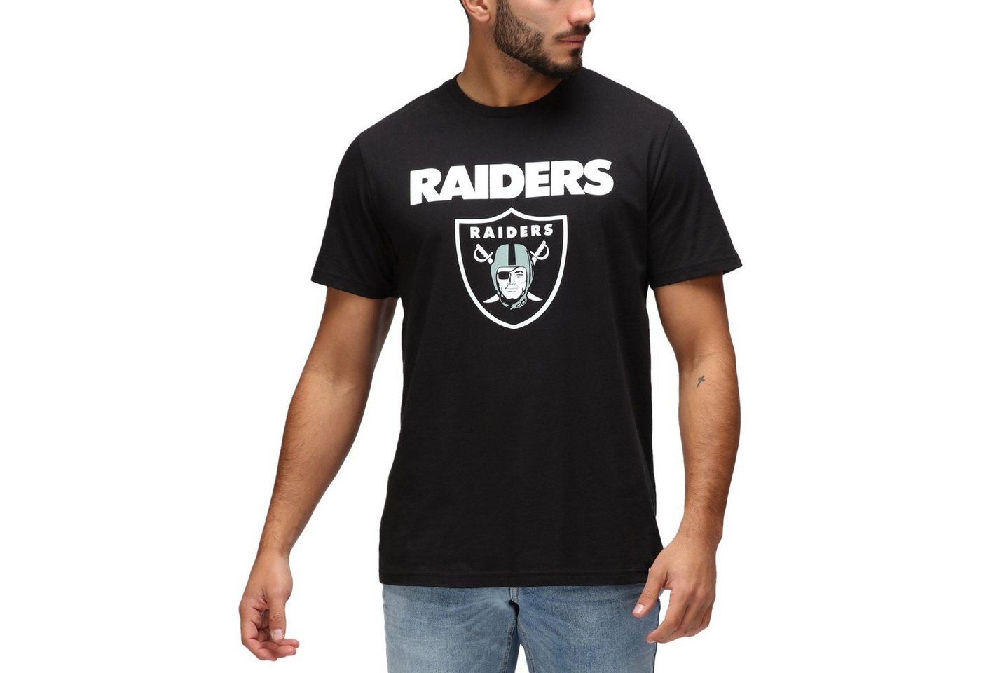 Recovered Print-Shirt Re:Covered NFL Las Vegas Raiders von Recovered