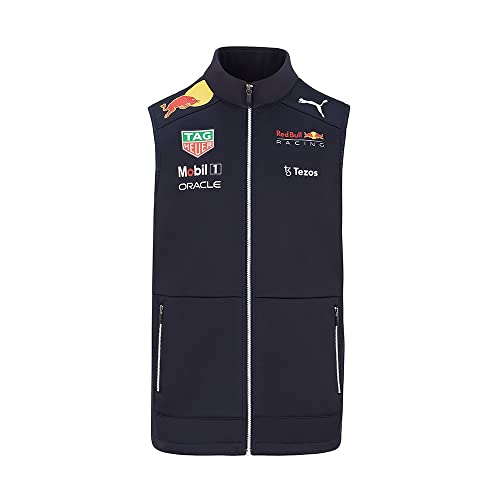 Red Bull Racing - Offizielle Formel 1 Merchandise Kollektion - 2022 Team Weste - Herren - Dunkelblau - M von Red Bull Racing