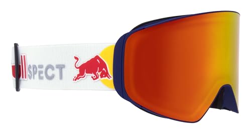 Red Bull Spect Eyewear Herren JAM-06 Ski Goggle, Blue/Brown with red Mirror, M von Red Bull Spect Eyewear