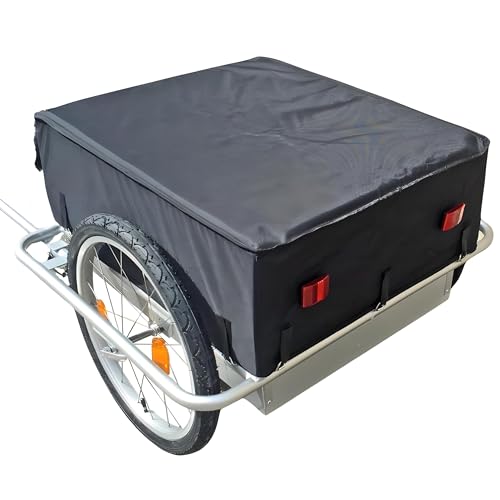 Fahrradanhänger Transportanhänger Cargo Trailer - Red Loon Cargo T4 - Fahrrad Transport Anhänger - Alu Wanne - Aluminium Felgen - extrem leicht - 144 Ltr - Premium B-Ware von Red Loon