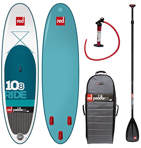 Red Paddle Set 10.8' inkl. Paddel Familienboard TenEight Surfer RedAir SUP Board von Red Paddle Co
