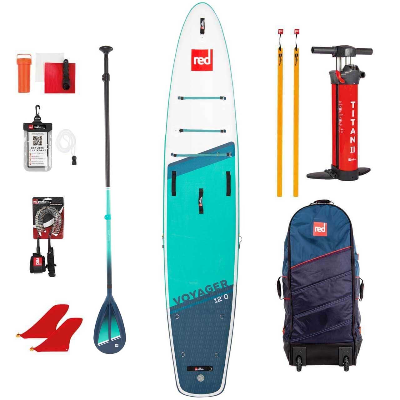 Red Paddle Set Voyager 12&#039;0 von Red Paddle Co}