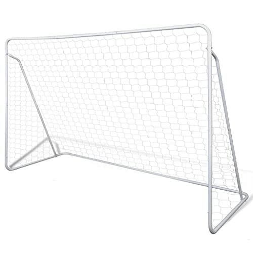 RedAeL 240cm x 90cm x 150cm Fußball-Torpfosten-Netz-Set aus Stahl für Sportbegeisterte von RedAeL