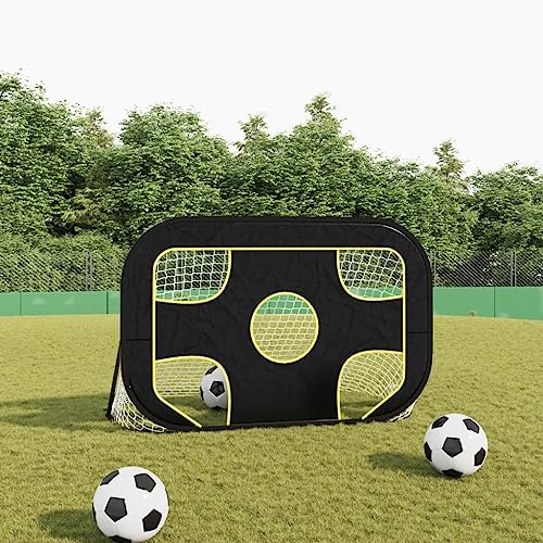 RedAeL Fußballtornetz aus Polyester mit Zielscheibe - 120x80x80 cm Größe Wohnmöbel von RedAeL