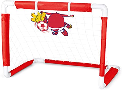 RedAeL Tragbares Kinderfußballtor - Rot, 64x47x47cm Größe von RedAeL