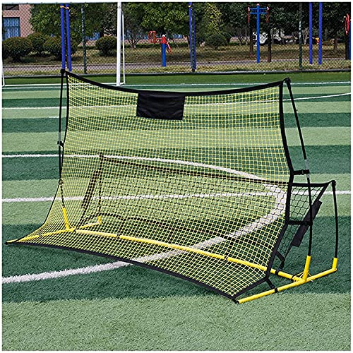 RedAeL Tragbares doppelseitiges Pop-up-Fußballtor für das Mannschaftstraining im Garten und Hinterhof - ideale Fußballausrüstung für Kinder, Jugendliche und Erwachsene von RedAeL