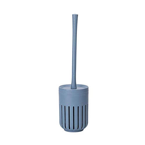 RedAeL WC-Bürstenhalter und -Set für wandmontierte WC-Bürsten - Weichgrauer langstieliger WC-Bürstenständer für die Montage ohne Bohren - perfekt für den Gedenktag von RedAeL