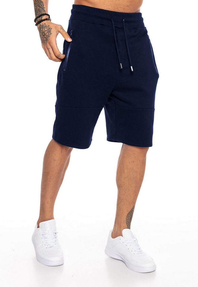RedBridge Sweatshorts Red Bridge Herren Shorts Kurze Hose Sport-Shorts Taschen mit Reißverschluss von RedBridge