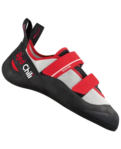 Red Chili Session 4 Kletterschuhe, Anthracite-red, UK 8 von Red Chili