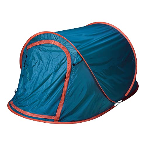 Redcliffs Pop-Up-Campingzelt, blau, 220x120x95cm von Redcliffs