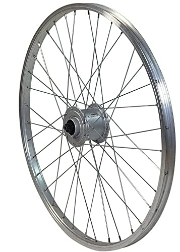 Redondo 24 Zoll Vorderrad Felge Shimano Nabendynamo + AXA Scheinwerfer Rücklicht von Redondo