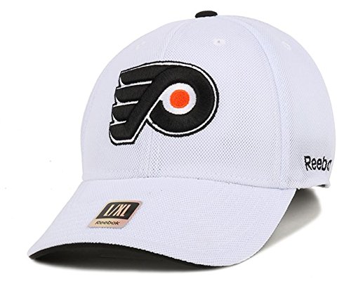 CCM NHL Hockey Structured Flex Cap White - Philadelphia L/XL von Reebok