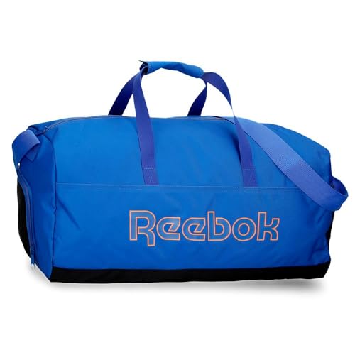 Reebok Adisson Reisetasche, blau, 55 x 25 x 25 cm, Polyester, 34,38 l, Blau, Einheitsgröße, Reisetasche, blau, Taglia Unica, Reisetasche von Reebok