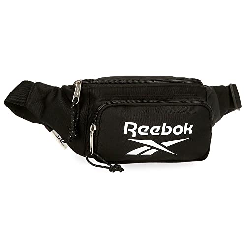 Reebok Boston Bauchtasche mit Tasche Schwarz 35x13x5 cm Polyester von Reebok