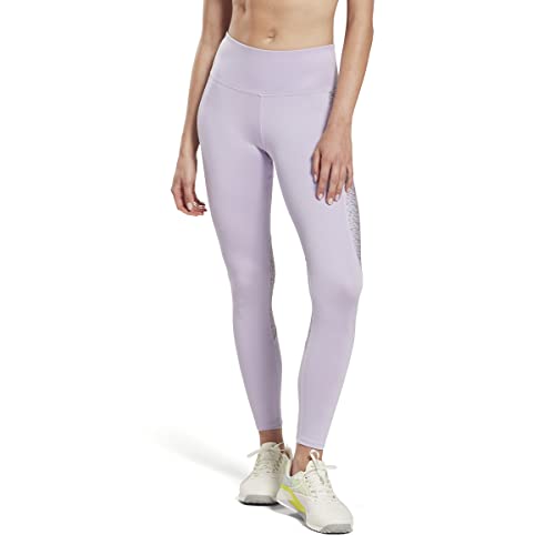 Reebok Moderne Safari Poly Leggings für Damen, Purple Oasis, M von Reebok