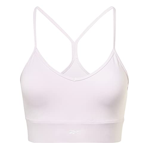 Reebok Damen Workout Ready Sport-BH, Pixel Pink, XL von Reebok