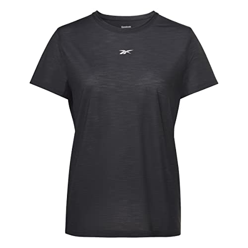 Reebok Damen Workout Ready T-Shirt, Black, L von Reebok