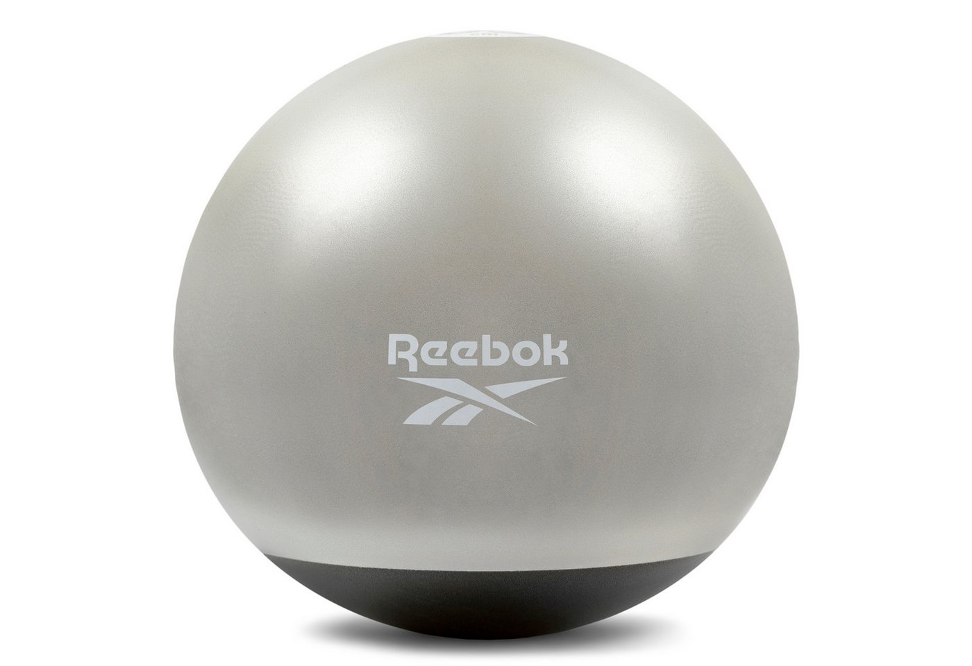Reebok Gymnastikball Reebok Stabilitäts-Gymball Grau/Schwarz, beschwerten Basis, um Stabilität zu fördern & Wegrollen zu verhindern von Reebok