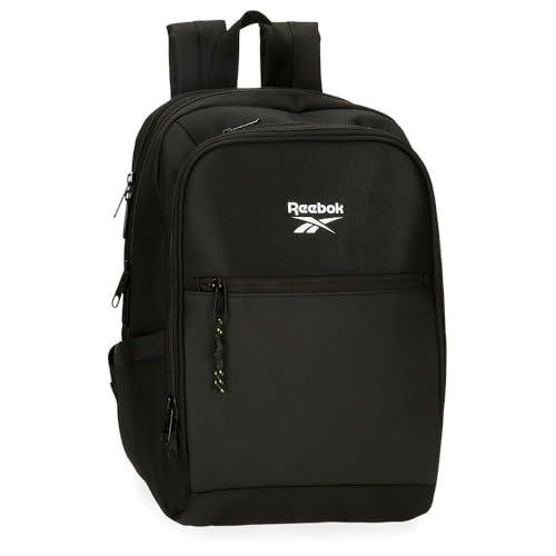 Reebok Hamilton Laptop-Rucksack 13,3 Zoll, Schwarz, Kindergarten-Rucksack von Reebok