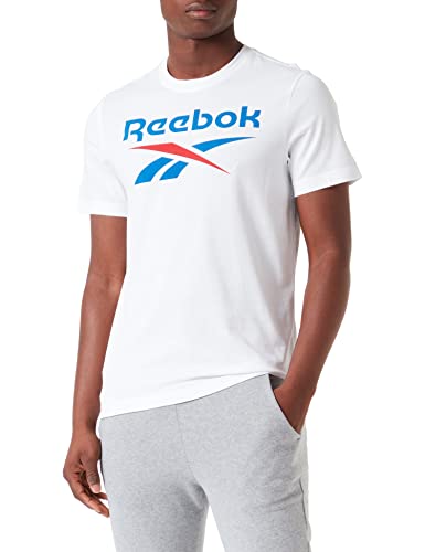 Reebok Herren Identity Big Logo T-Shirt, Schwarz, 2XL, Schwarz, S von Reebok
