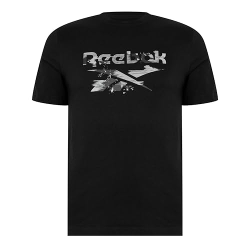 Reebok Herren Modern Camo T-Shirt, Schwarz, M von Reebok