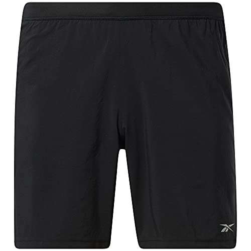 Reebok Herren Re Woven Short, Black, GR9232, Gr. M von Reebok