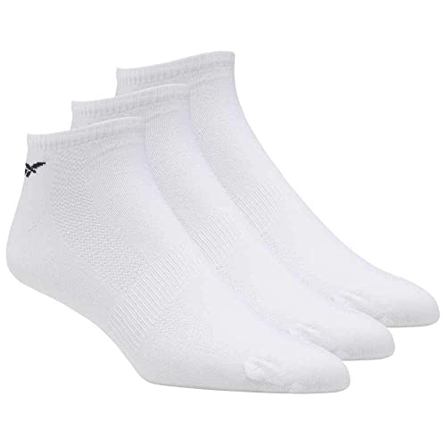 Reebok Men's Tech Style 3 Pack Ankle Socks, White, XL von Reebok