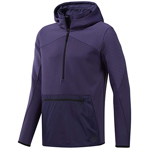 Reebok Herren Ts Thermowarm Cntrl Hood Sweatshirt, blau, S von Reebok