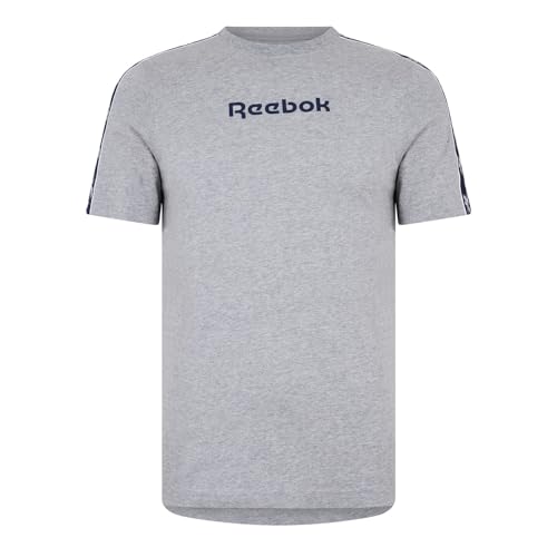 Reebok Herren Vector Tape T-Shirt, Dunkelblau, S von Reebok