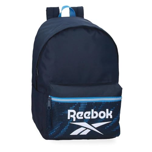 Reebok Jhon Rucksack, Blau, 31,5 x 45 x 15 cm, Polyester, 23,87 l von Joumma Bags, blau, Rucksack von Reebok