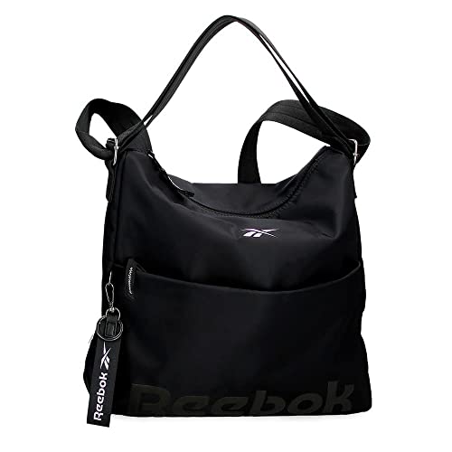 Reebok Linden Rucksacktasche Schwarz 35x31x5 cm Polyester von Reebok