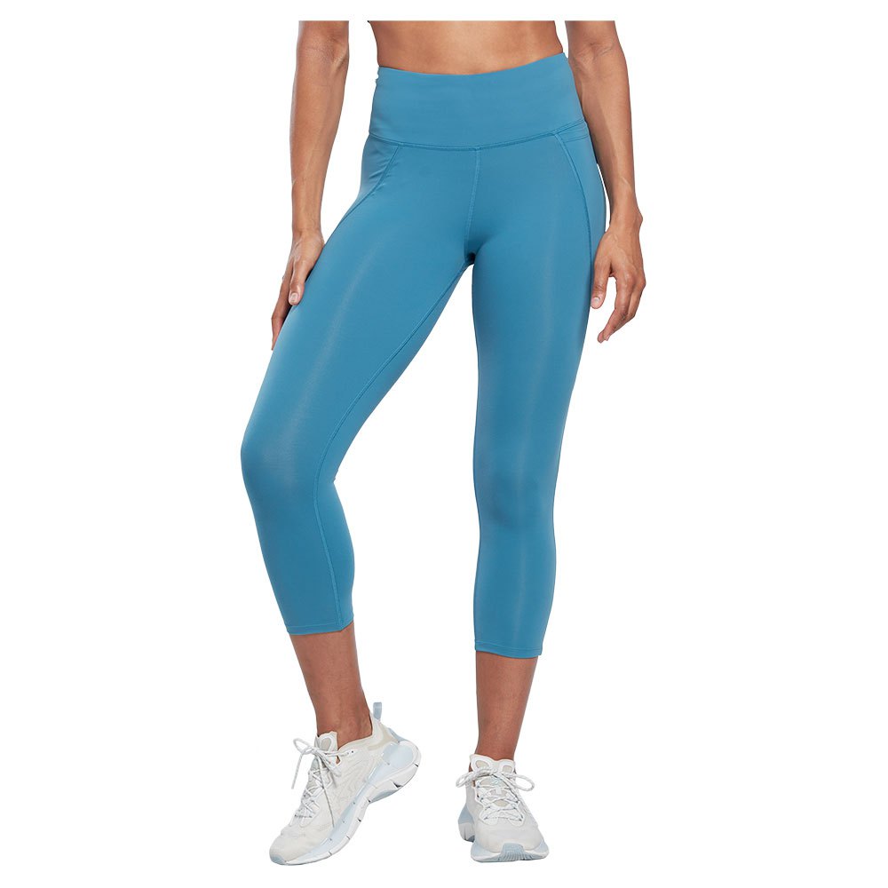 Reebok Lux 3/4 Hr Leggings Blau XS Frau von Reebok