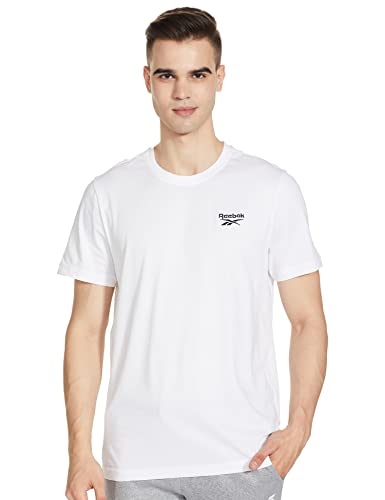Reebok Ri Classic Tee Herren-T-Shirt, Herren, Unterhemd, GL3146, weiß, XL von Reebok