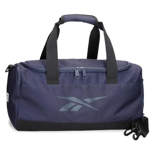 Reebok Royal Reisetasche, Blau, 45 x 23,5 x 19 cm, Polyester, 18,63 l, blau, Talla única, Reisetasche von Reebok