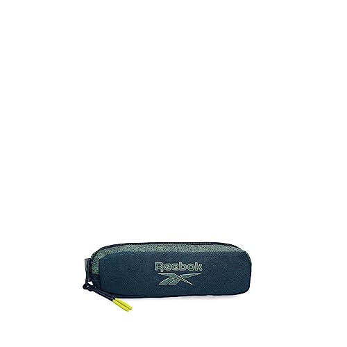 Reebok Summerville Federmäppchen, dreifach, Blau, 22 x 7 x 3 cm, Polyester, blau, Talla única, Dreifach-Etui von Reebok