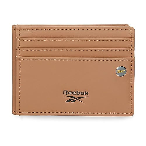 Reebok Switch Kartenetui Braun 9,5 x 7,5 cm Leder, braun, Talla única, kartenetui von Reebok