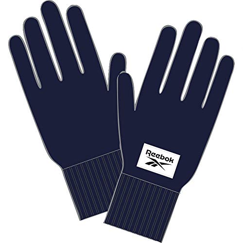 Reebok Te Knitted Gloves Handschuhe, Blau (Vecnav), L von Reebok