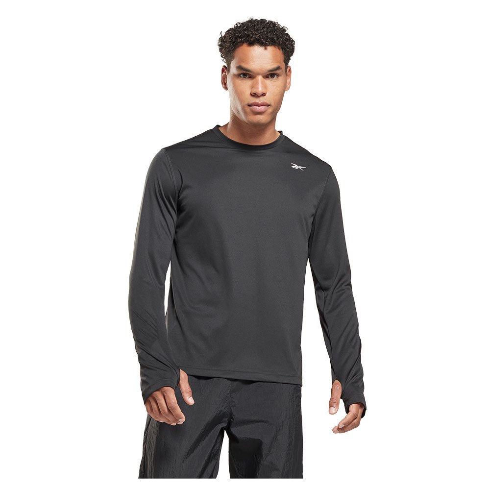 Reebok Tech Long Sleeve T-shirt Schwarz S Mann von Reebok